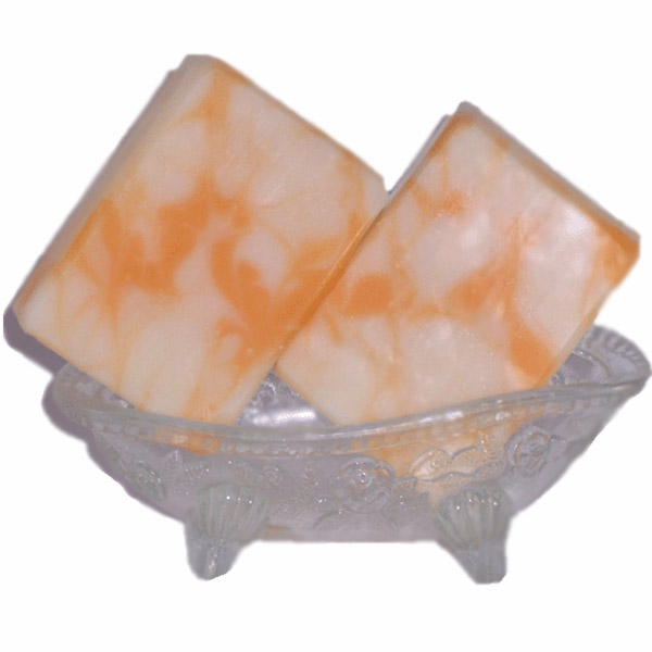 soap peach square